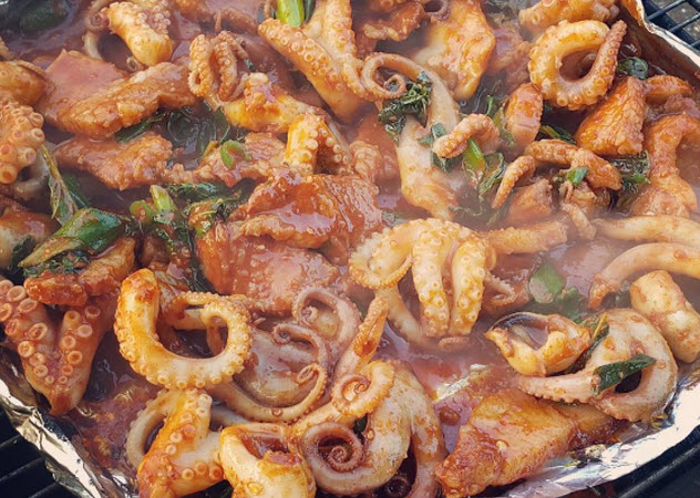 炒魷魚