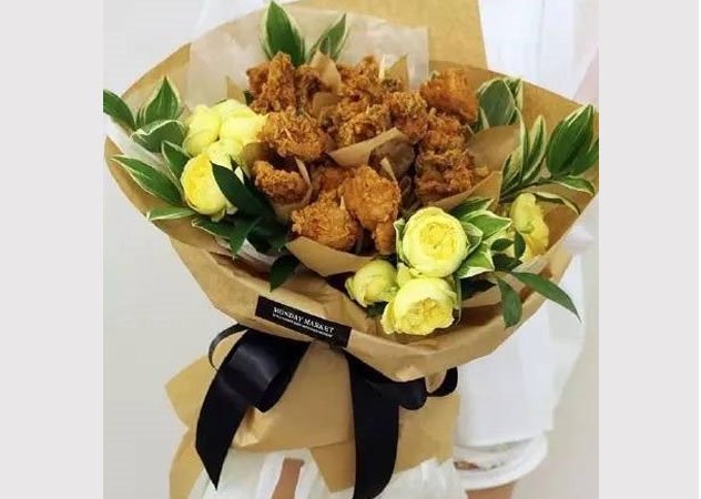 鹽酥雞花