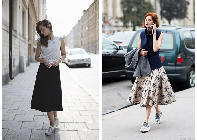 Midi Circle Skirt