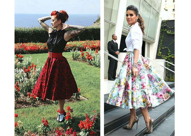 Midi Circle Skirt