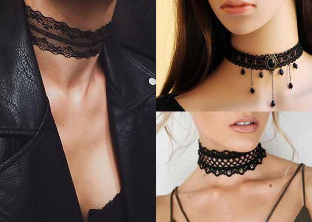 蕾絲choker