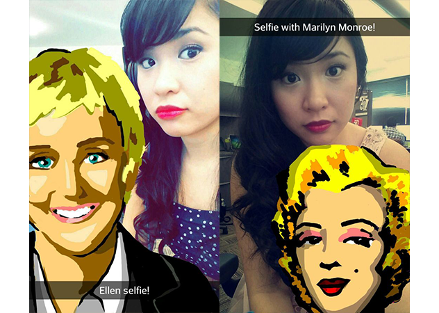 SNAPCHAT名人照