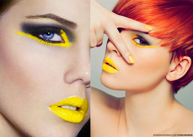 yellow lips