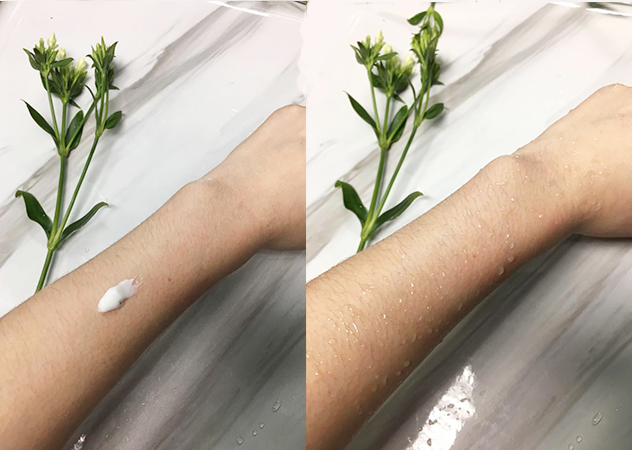 自白肌水感玻尿酸防曬凝露