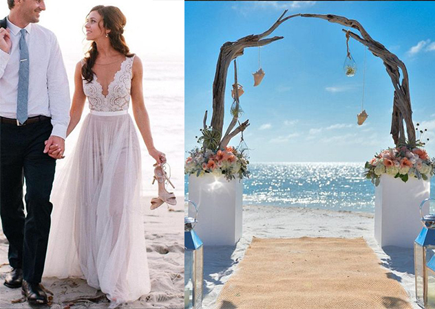 Island wedding