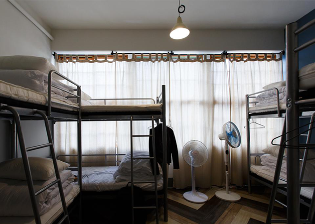 後院。Backyard Hostel