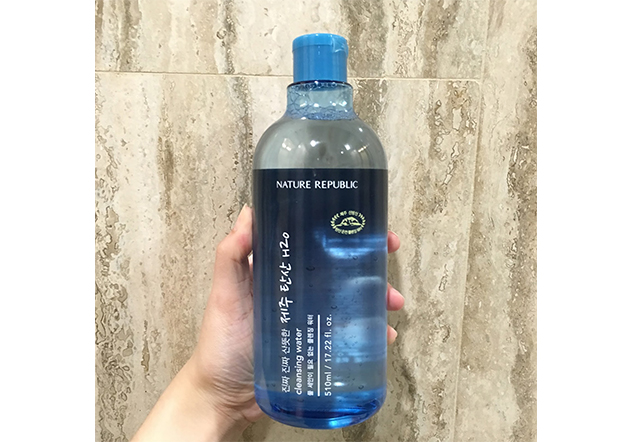 Nature Republic 超清新濟州島碳酸H2O卸妝水