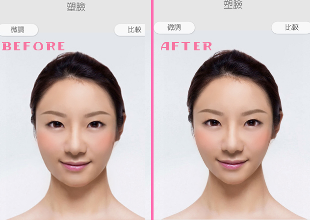 完美彩妝Before&After