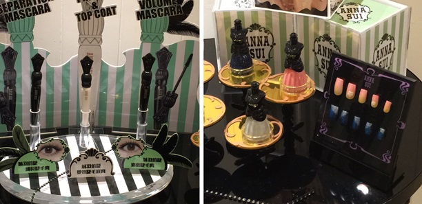 纖長捲翹睫毛╳金黃色美甲的耀眼迷人妝感