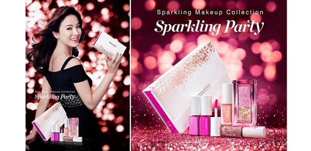 宋慧喬的聖誕LOOK這樣妝～