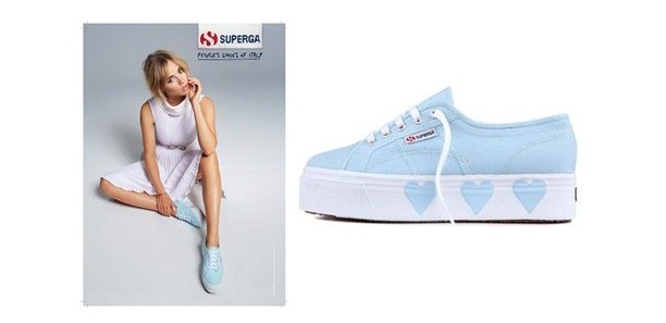 英國超模╳SUPERGA時尚新作發表