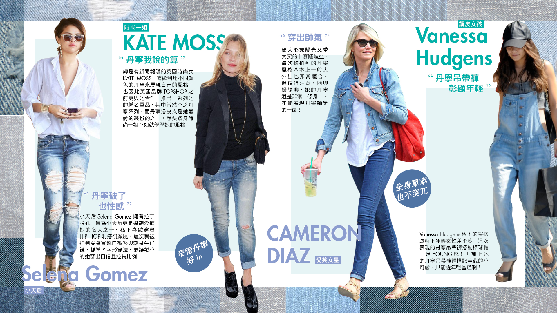 DENIM單品潮流回歸