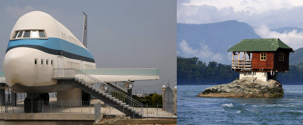 你相信這些都是可以住人的房子嗎？