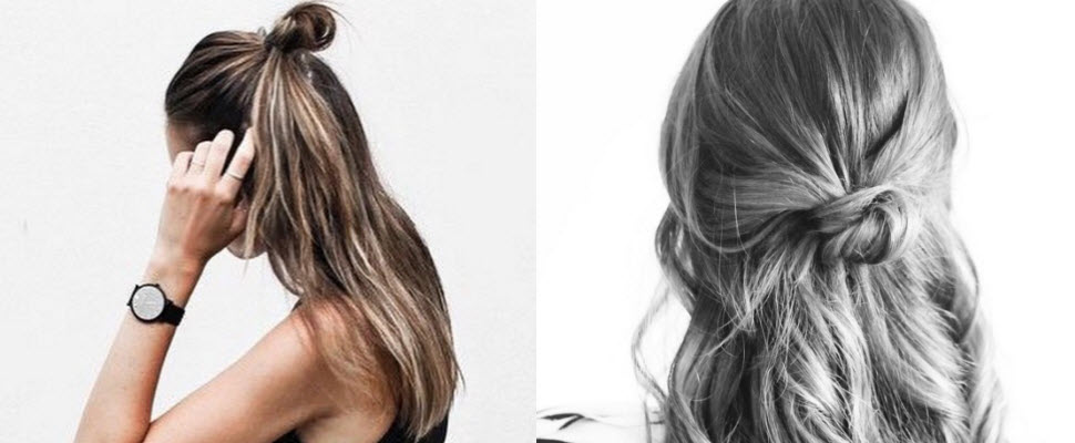 歐美現在最夯的髮型是什麼呢？當然就是「半丸子頭」！