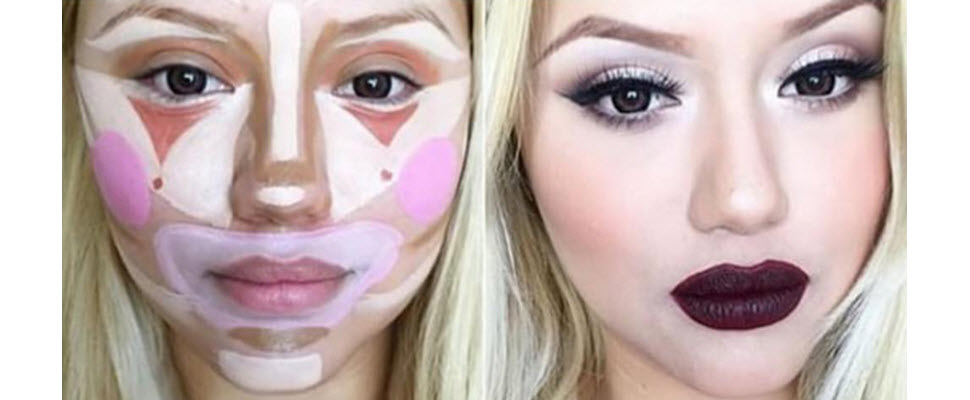 超強化妝術！小丑妝變身超完美女孩