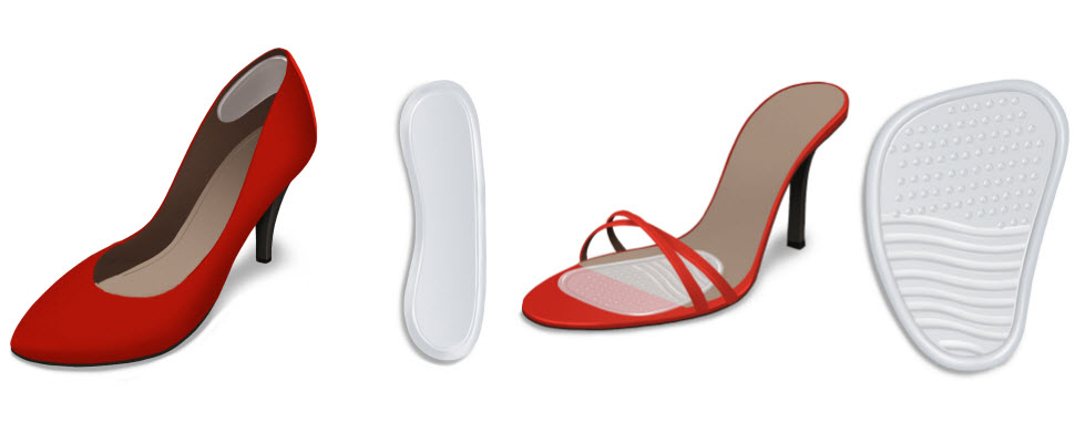 皮膚壓力保護器，讓女人不再折磨自己的腳丫子！