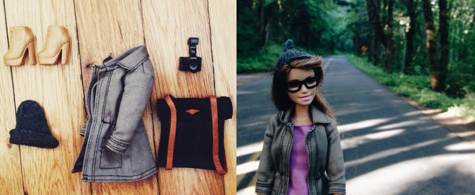 嘲諷假掰文青女，擬人芭比揭露做作女諷刺那些超假掰的文青照｜Ins推薦