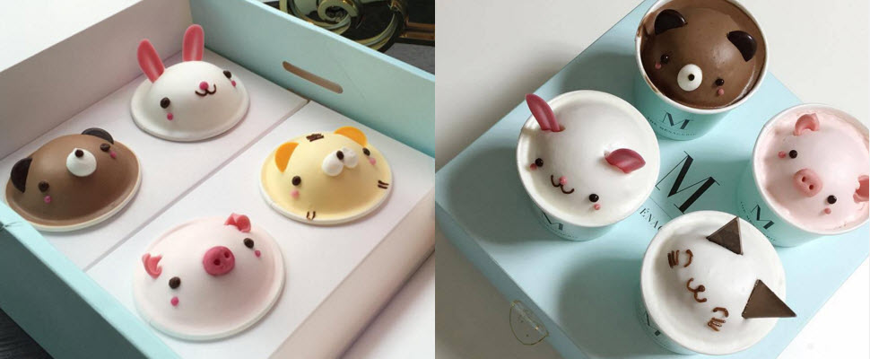 THE MENAGERI這個杯子蛋糕太可愛啦～哪位女孩捨得吃呢？｜美食推薦