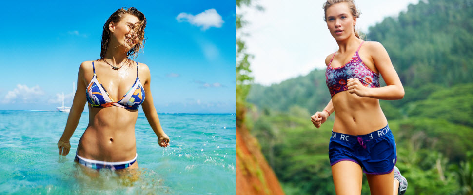 王心恬演譯ROXY春夏新品，讓你運動也可以很時尚