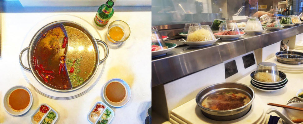 鍋物風吹至英國嘍，旋轉火鍋店超吸睛！