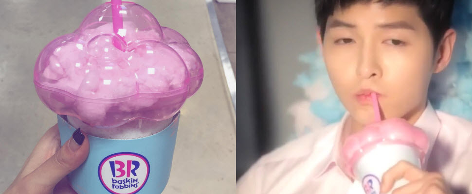 棉花糖x雲朵杯x仲基歐爸，韓國31冰淇淋徹底征服女孩心❤