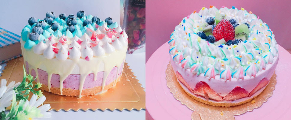 顏色超夢幻的療癒蛋糕，這輩子一定要吃到才不會白活！