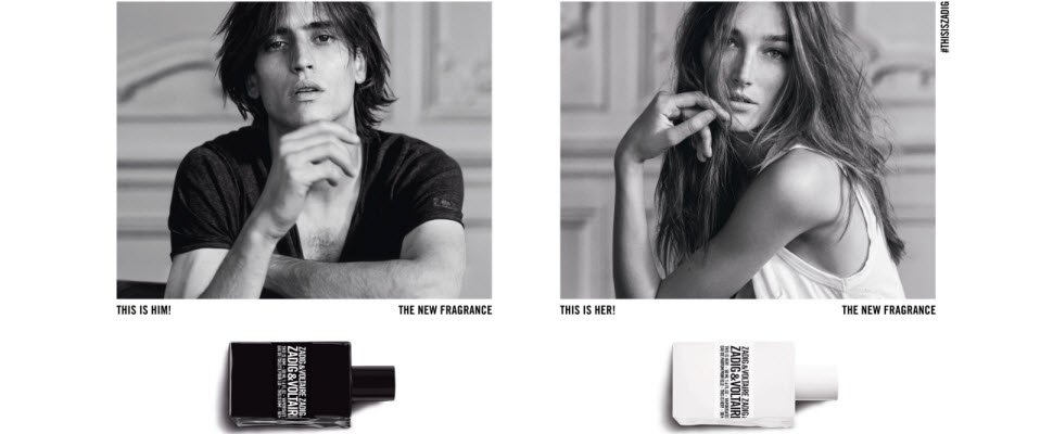 ZADIG & VOLTAIRE推戀人香水，和你的他/她自由做自己！