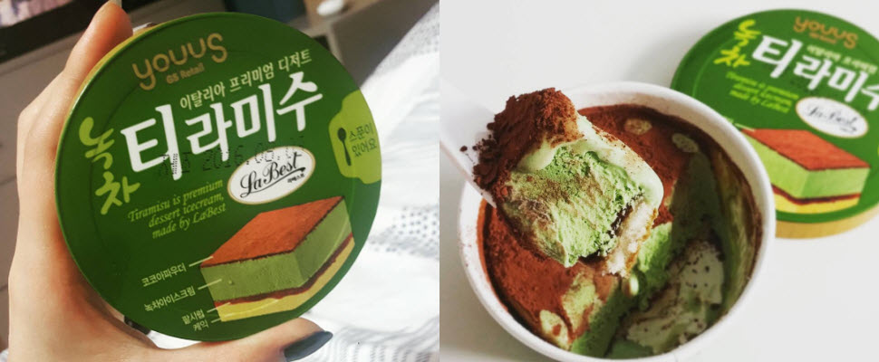 小編又來放火！韓國超商推出抹茶提拉米蘇冰淇淋超誘人～