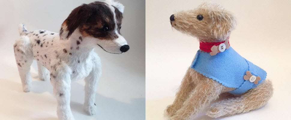 超精緻狗娃娃！乍看之下還以為是真的，跟我家的狗狗一模一樣耶～