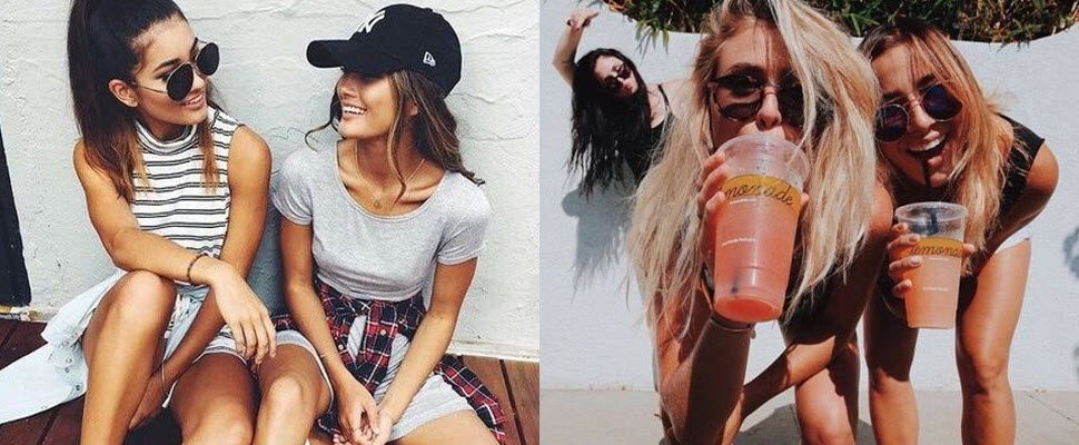 專屬閨蜜間的小默契！在姊妹淘面前就是可以放鬆盡情做自己～