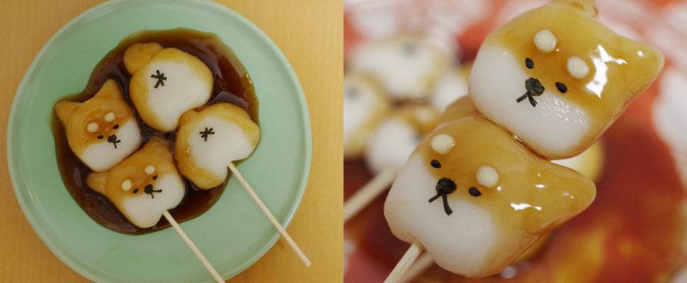 超萌柴犬屁屁丸子美味登場，看到圓圓的屁股就知道口感很彈牙～