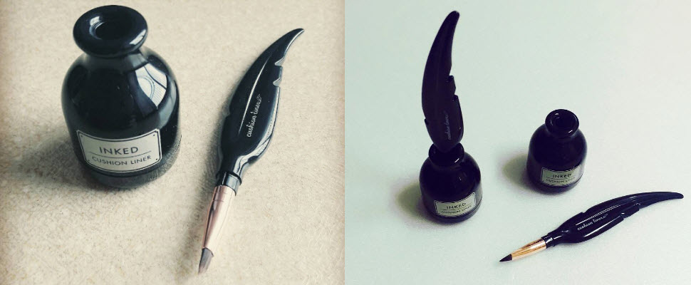 手拿羽毛氣墊眼線筆，讓你畫眼線就像是在施展魔法！