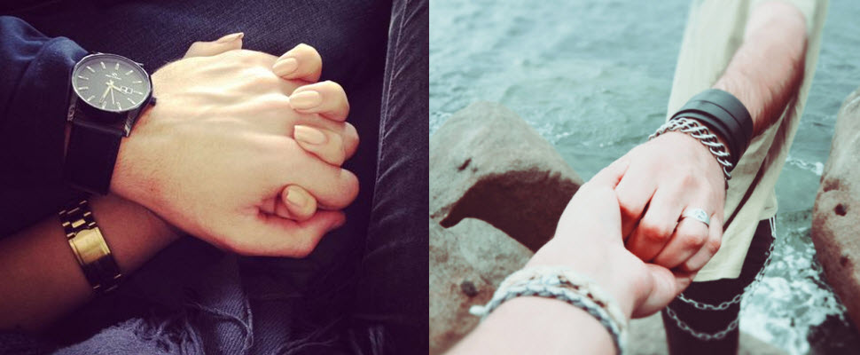 透過牽手方式， 識破情侶間的感情關係！