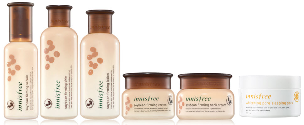 innisfree濟州發酵豆緊緻活膚系列，讓妳的肌膚不再垂頭喪氣