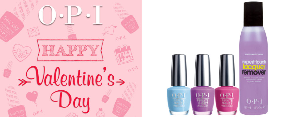 OPI情人節放閃特別企劃，讓你成為她的焦點情人！