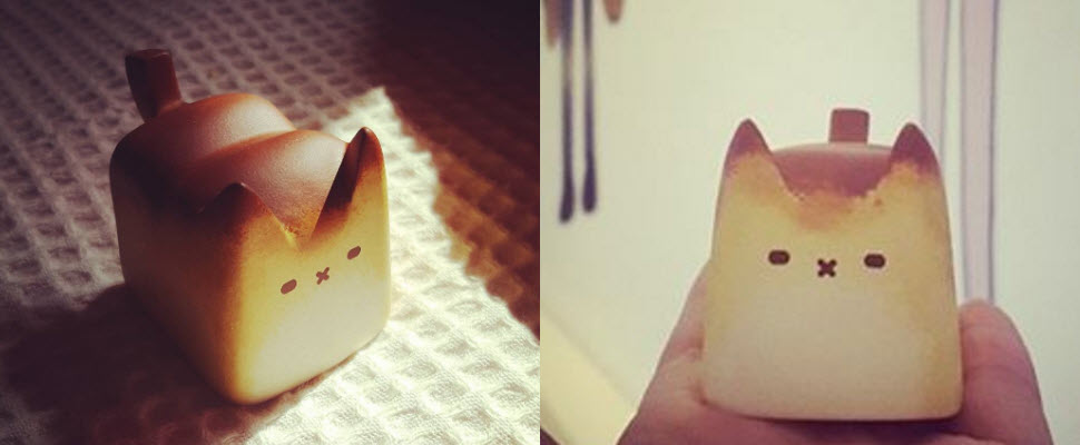 好想買一個帶回家，超萌貓咪吐司，這到底能不能吃啊？