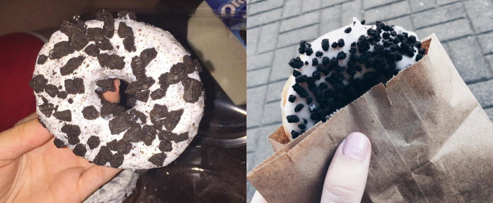 OREO變成香濃甜甜圈，就是要吃到才滿足～減肥就先擺一邊吧！