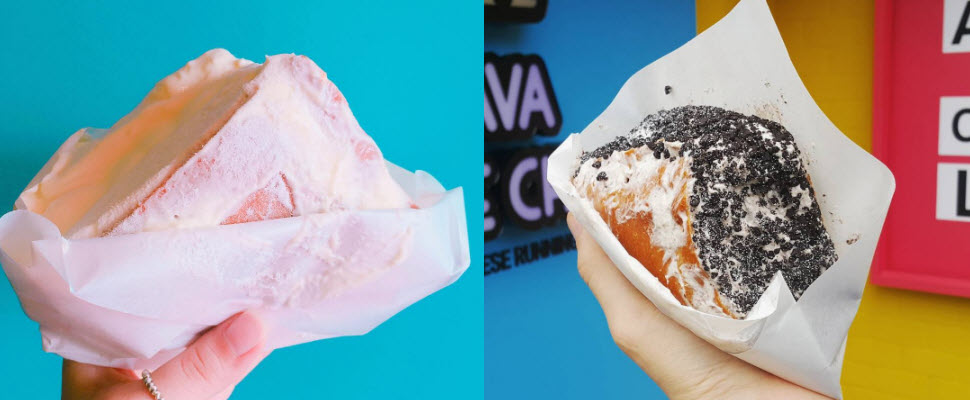 不用動手擠，起司就自己流出的超驚人爆漿蛋糕！