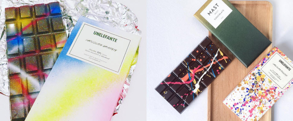 美到像藝術品的巧克力，情人節送這個就對了❤