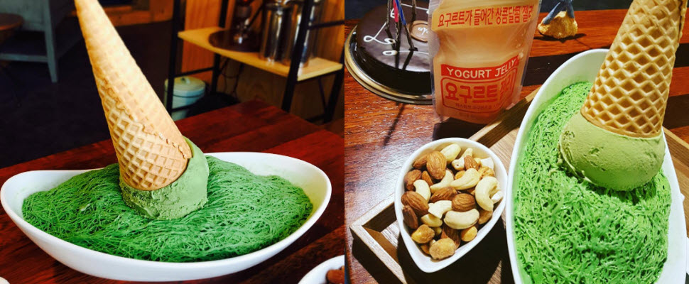 就是它在洗版！今夏最夯冰品就是顛倒抹茶冰淇淋！