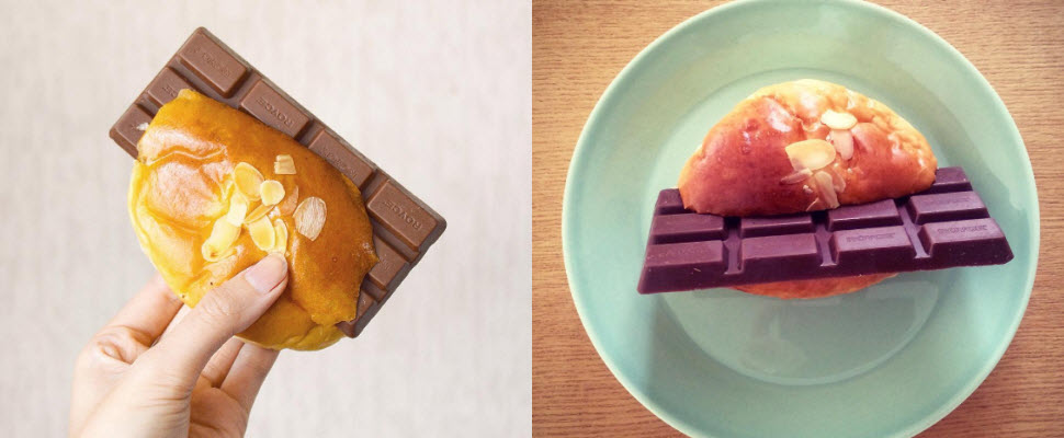 升級版冰火菠蘿油！巧克力取代奶油超級罪惡～