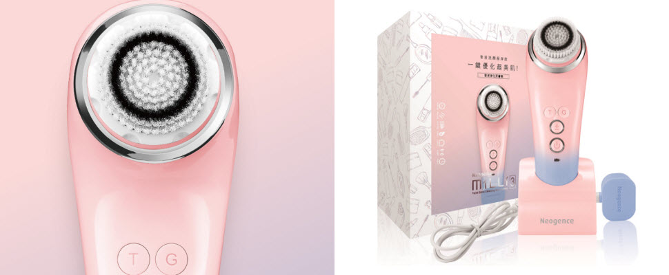 霓淨思高CP值洗臉機再升級！超美漸層色讓人不小心手滑~｜洗臉肌推薦