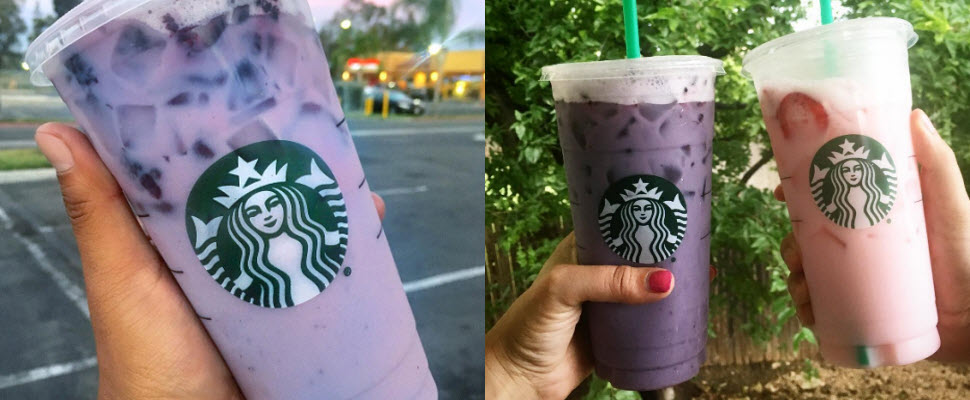 下次點這杯星巴克秘密菜單，用紫色迷幻自己吧～