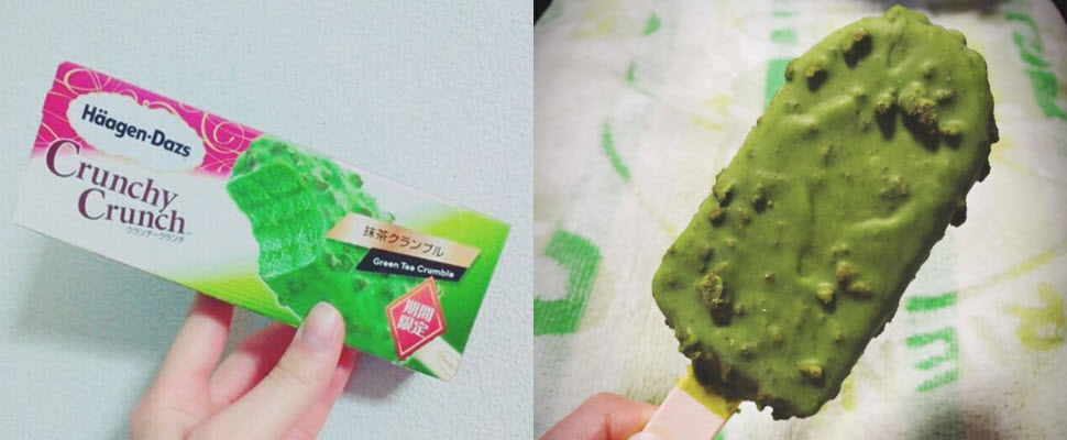 抹茶控注意！日本哈根達斯推出限量超濃郁抹茶脆皮冰棒