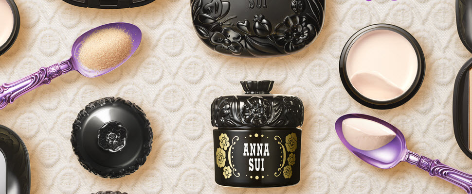 ANNA SUI甜點底妝來囉～水彈力牛奶凍 X 零重力覆盆子粉體