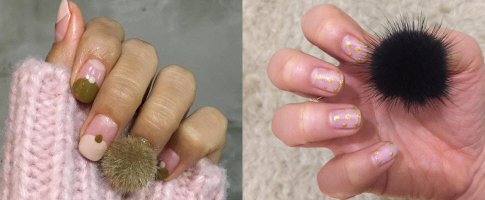 春天最有存在感的指彩出爐囉～一起讓指甲穿上毛毛裝吧！