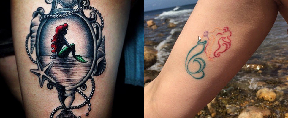 女孩們別害羞～大膽的迪士尼公主刺上身吧！｜刺青推薦