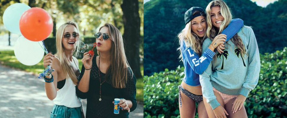 女孩生命中一定要有閨蜜，傷心難過有她就夠了！