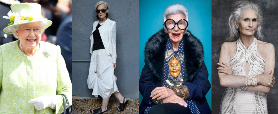 時尚不分年齡！她們年過半百還是很Fashion喔~