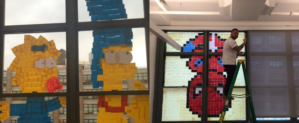 貼就對！美國辦公室創意大賽，誰的作品讓你最驚豔？